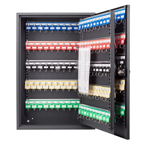 barska steel 200 key safe cabinet|Barska 200 capacity key cabinet.